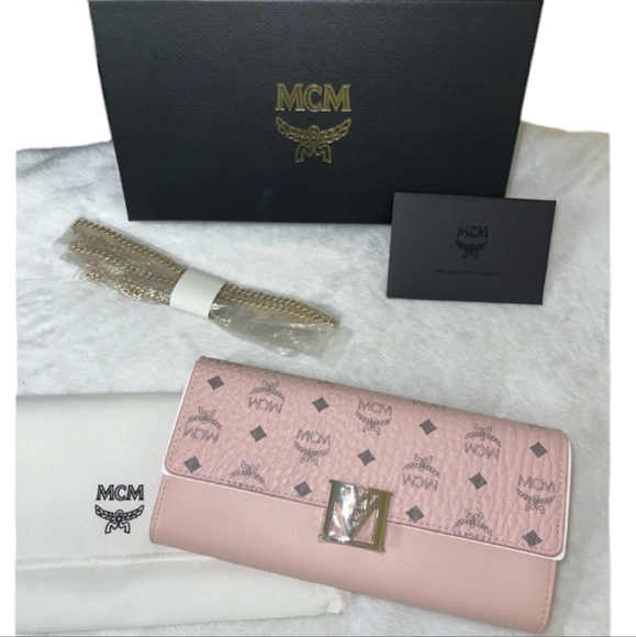 💖MCM MENA VISETOS CHAIN WALLET - Picture 2 of 7